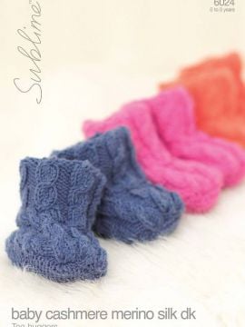 Sublime 6024 Toe Huggers Knitting pattern