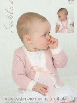 Sublime 6029 Little Miss and Little Lady Cardies