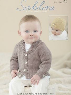 Sublime 6117 Cardigan & Hat