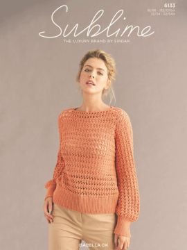Sublime 6133 Textured Lace Jumper