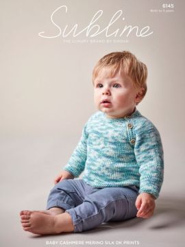 Sublime 6145 Top Down Baby Raglan Jumper