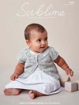 Sublime 6146 Bobble Yoke Baby Cardigan