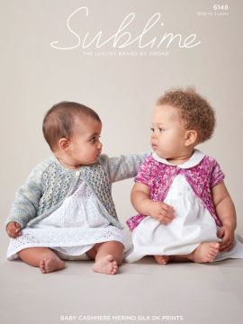 Sublime 6148 Lacy Raglan Baby Cardigan