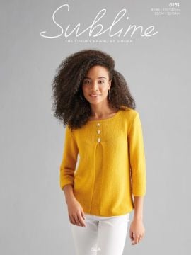 Sublime 6151 Pleated Top