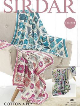Sirdar 7821 Blankets