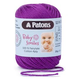 Patons Baby Smiles 100% Fairytale Cotton 4 Ply - 25gm