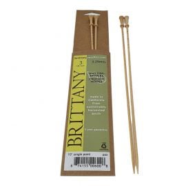 Brittany Birch 25cm (10in) Single Pointed Knitting Needles