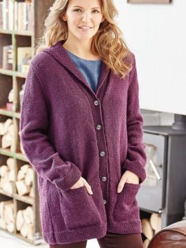 Patons Classic DK Moments Loose Fit Cardigan