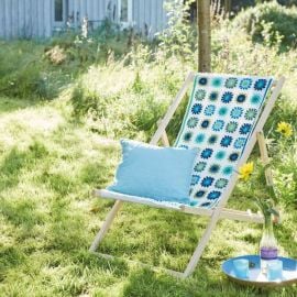 Patons Cotton Moments Crochet Deck Chair Cover