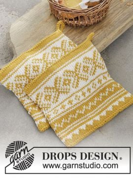 DROPS Sunbaked Pot Holder