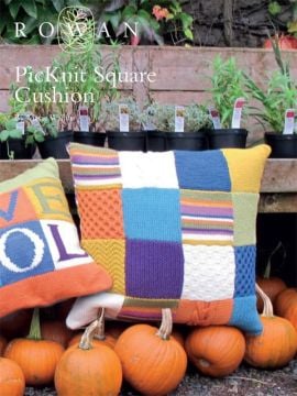 Rowan PicKnit Square Cushion