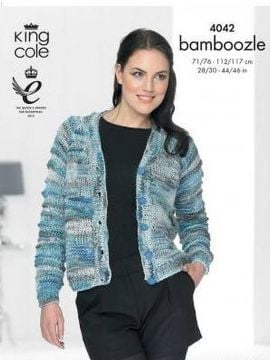 King Cole 4042 Cardigan & Sweater