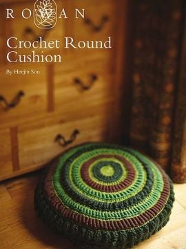 Rowan Crochet Round Cushion
