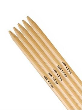 addi Natura (Bamboo) Double Points 8in (20cm)