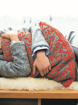 Patons Arne & Carlos Merino Moments Fairisle Pillow Covers