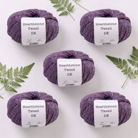 Laughing Hens Hearthstone Tweed DK - Pack of 5 x 50g balls