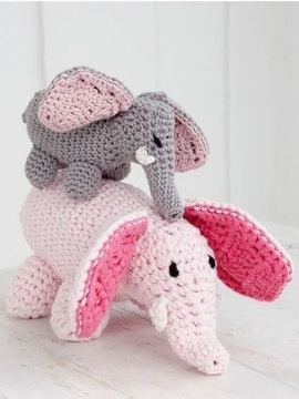 DROPS Horton Crochet Elephant