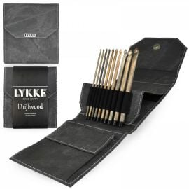 LYKKE Crochet Hook Set Driftwood Gray Denim
