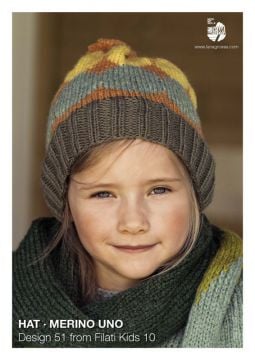 Lana Grossa - Filati Kids 10 Design 51 - Merino Uno Hat