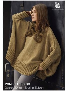 Lana Grossa - Merino Edition Design 29 - Bingo Poncho