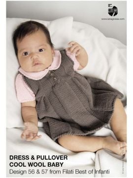 Lana Grossa - Cool Wool Baby - Filati Best of Infanti Design 56 & 57 - Dress & Pullover