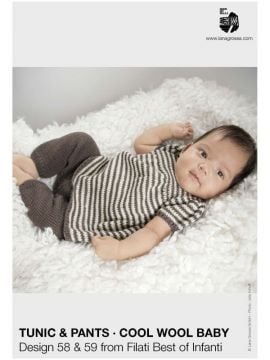 Lana Grossa - Cool Wool Baby - Filati Best of Infanti Design 58 & 59 - Tunic & Pants