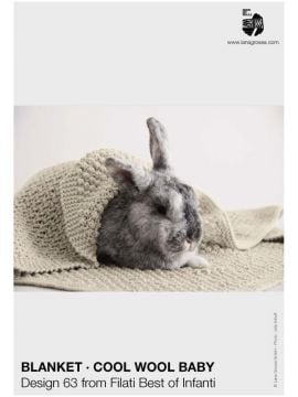 Lana Grossa - Cool Wool Baby - Filati Best of Infanti Design 63 - Blanket