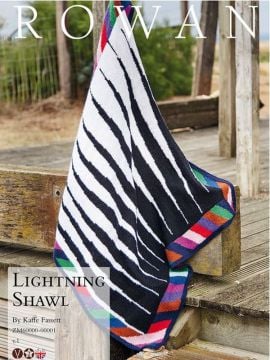 Rowan Lightning Shawl