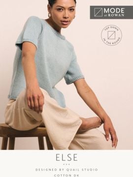 MODE at Rowan Else Short-Sleeve Sweater