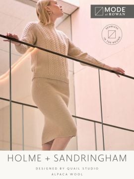 MODE at Rowan Sandringham Skirt and Holme Sweater