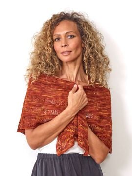 Manos Crescent Shawl