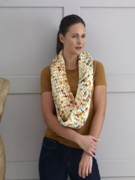 Manos Golden Touch Cowl in Franca