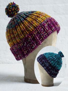 Manos Simple Ribbed Hat