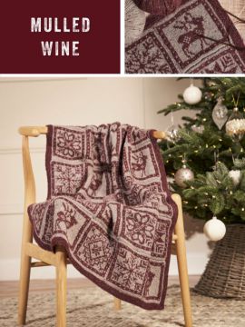 Rowan Midwinter Blanket Knit Along - Mulled Wine Yarn Bundle