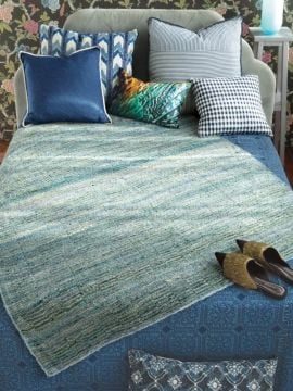 Noro MAG14-21 Sequence Stripes Blanket