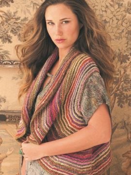 Noro MAG1-03 Striped Shrug
