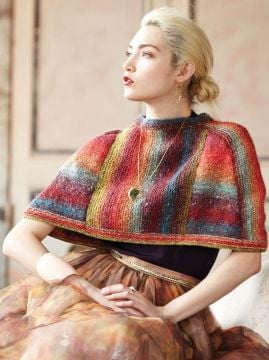 Noro MAG3-09 Steeked Capelet