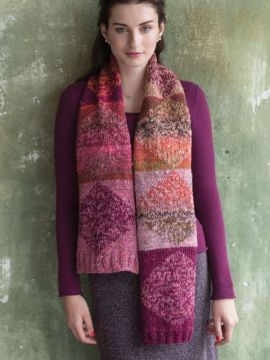 Noro MAG11-07 Diamond Motif Scarf