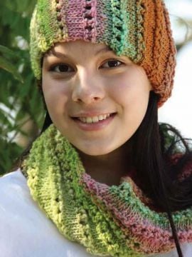 Noro NK-320 Hat & Cowl