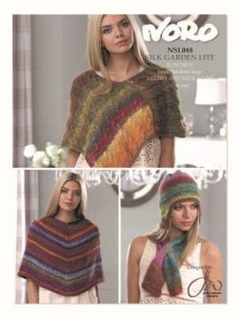 Noro NSL048 Ponchos Helmet & Neck Scarf