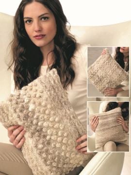 Noro Tennen Oyster Cushions