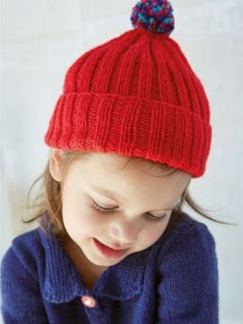 Patons Circus Moments Baby Bobble Hat