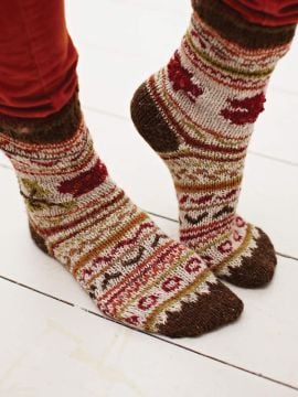 Rowan Pine Socks