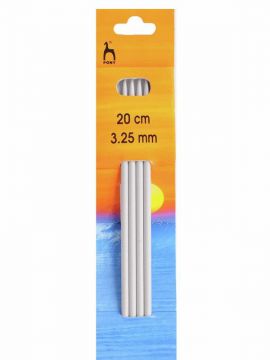 Pony Double Pointed Knitting Needles 8in (20cm)