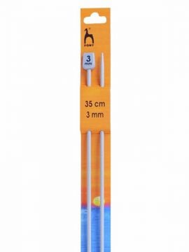 Pony Single Pointed Knitting Needles 14in (35cm)