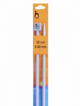 Pony Single Pointed Knitting Needles 14in (35cm)