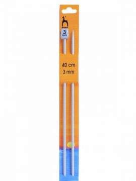 Pony Single Pointed Knitting Needles 16in (40cm)