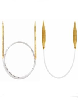 addiChampagner Fixed Circular Knitting Needles 32in (80cm)