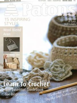 Patons 3826 Learn To Crochet