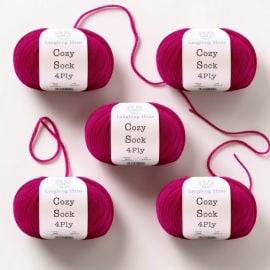 Laughing Hens Cozy Sock 4 Ply Pack of 5